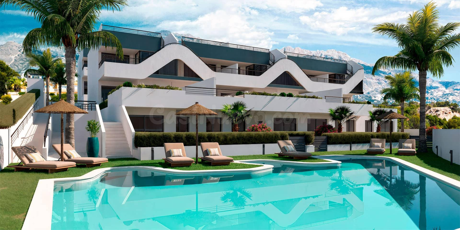 Bungalow Planta Baja 2 habitaciones 74m² en venta - Alfaz del PI Pueblo-Urbanizaciones