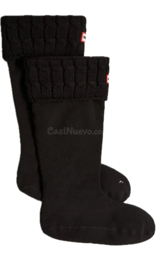 Hunter Calcetines Largos de Coletas Negro 39-42 - foto 4