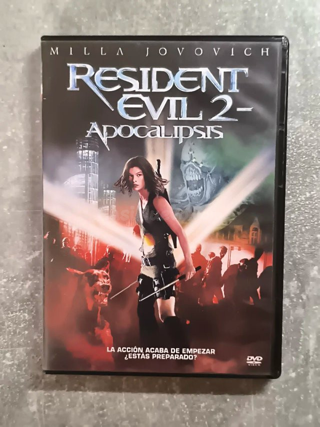 DVD Resident Evil 2 Apocalipsis Milla Jovovich - Castelserás
