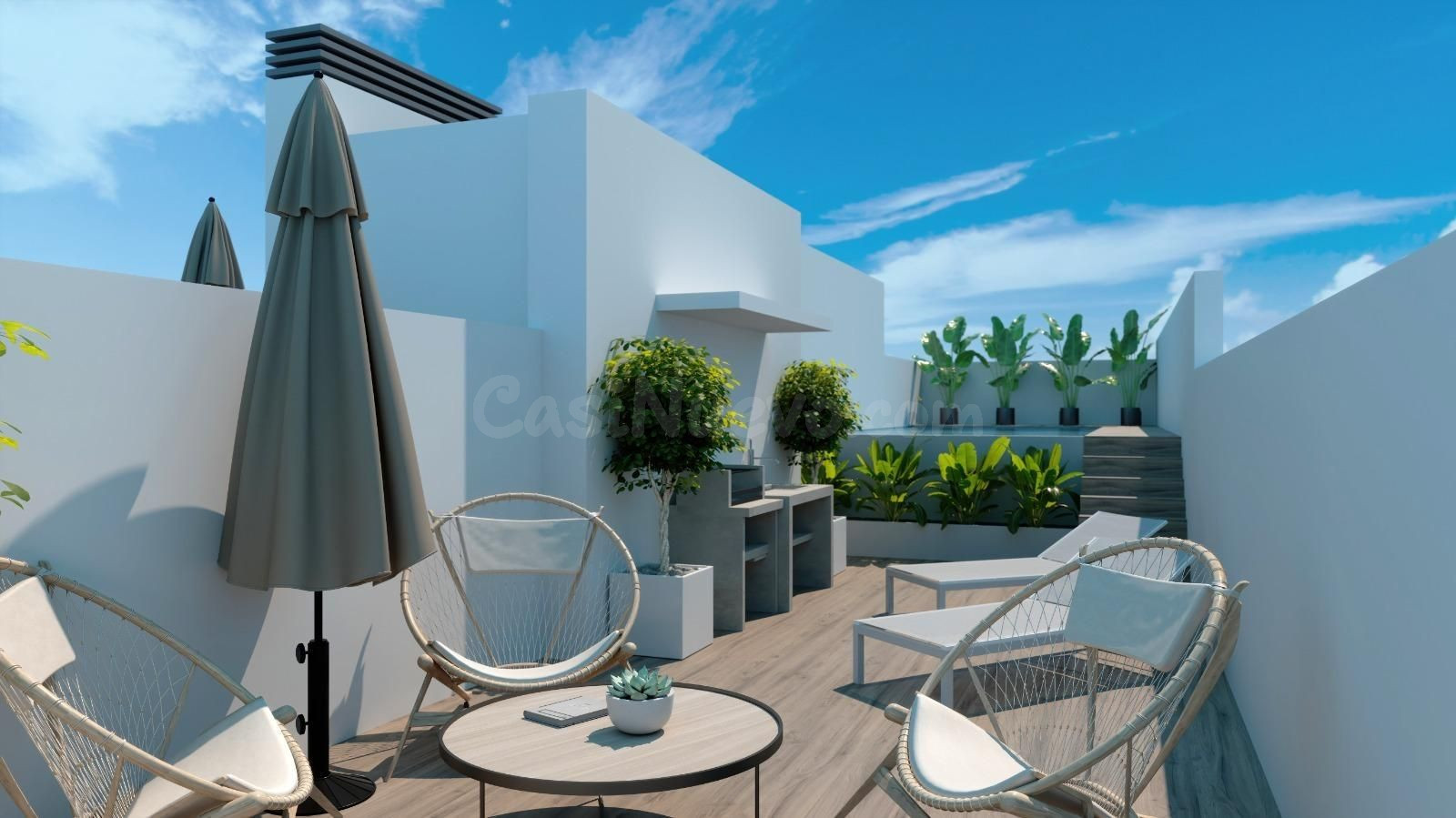 Ático 2 habitaciones 87m² en venta - Paseo maritimo - foto 3