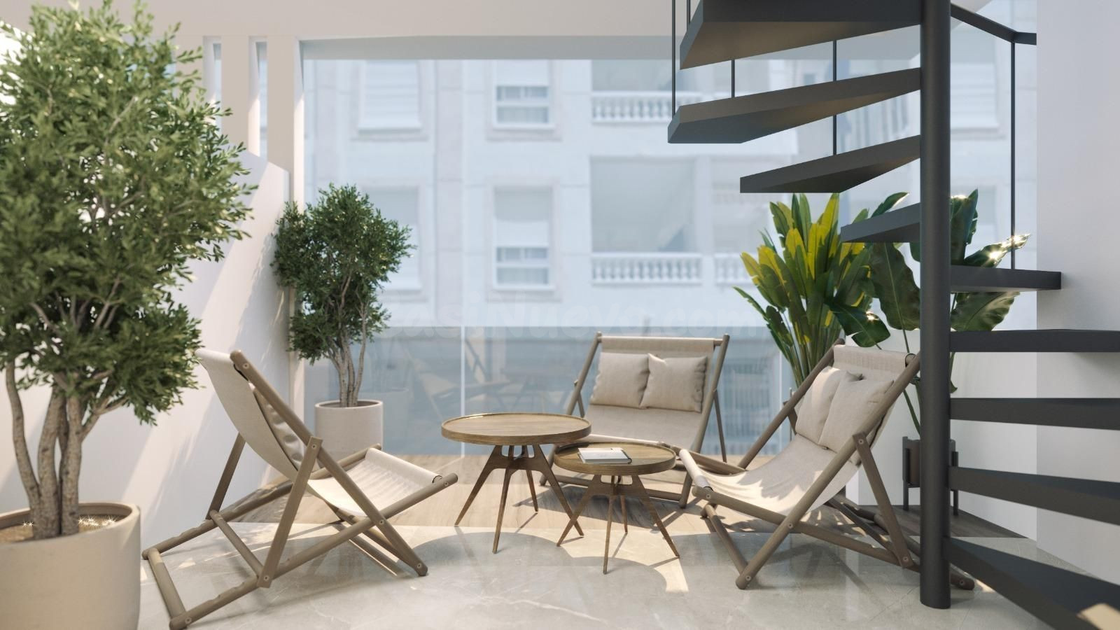 Ático 2 habitaciones 87m² en venta - Paseo maritimo - foto 4