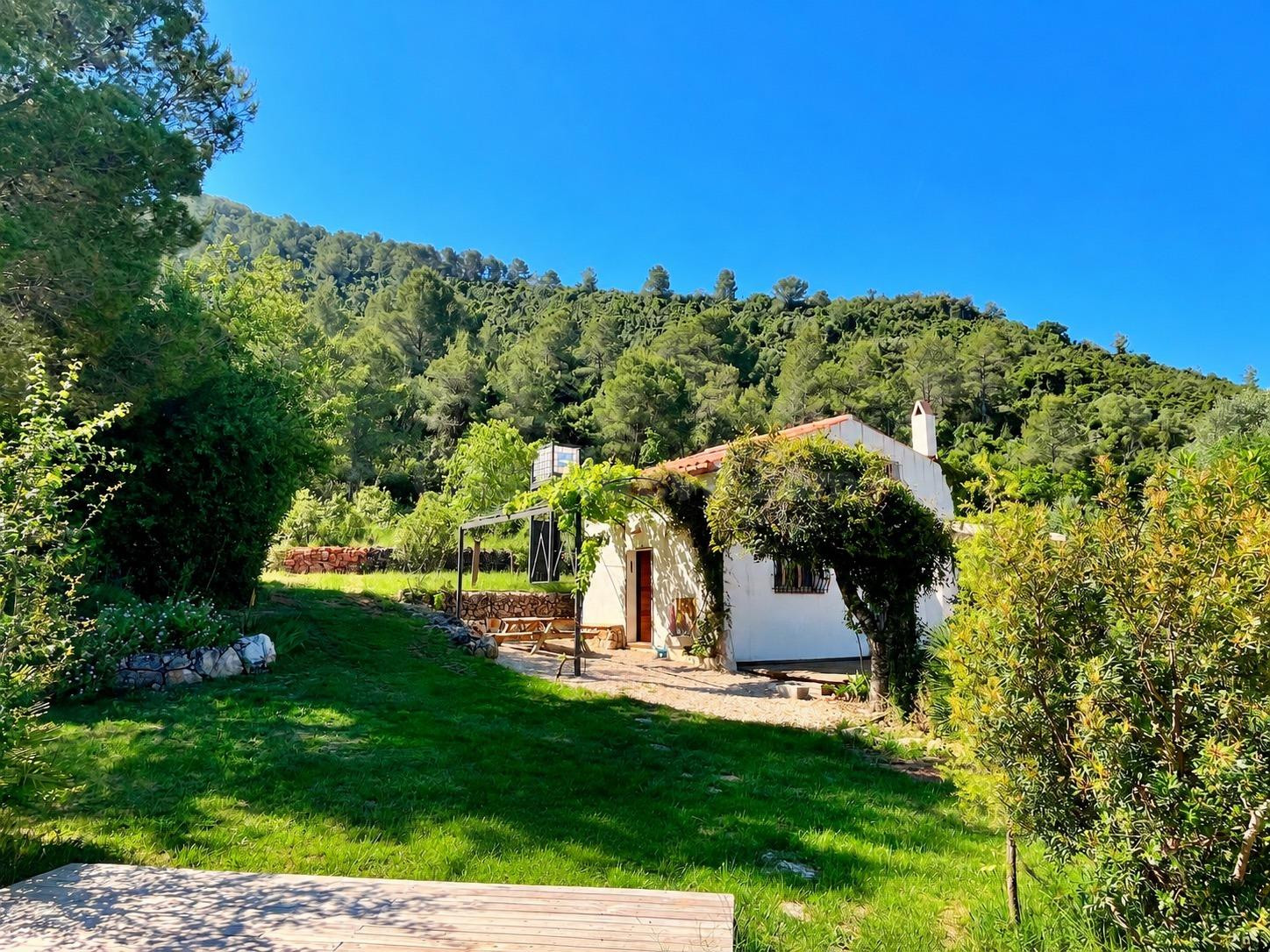 Maset ecológico con vistas espectaculares en Freginals