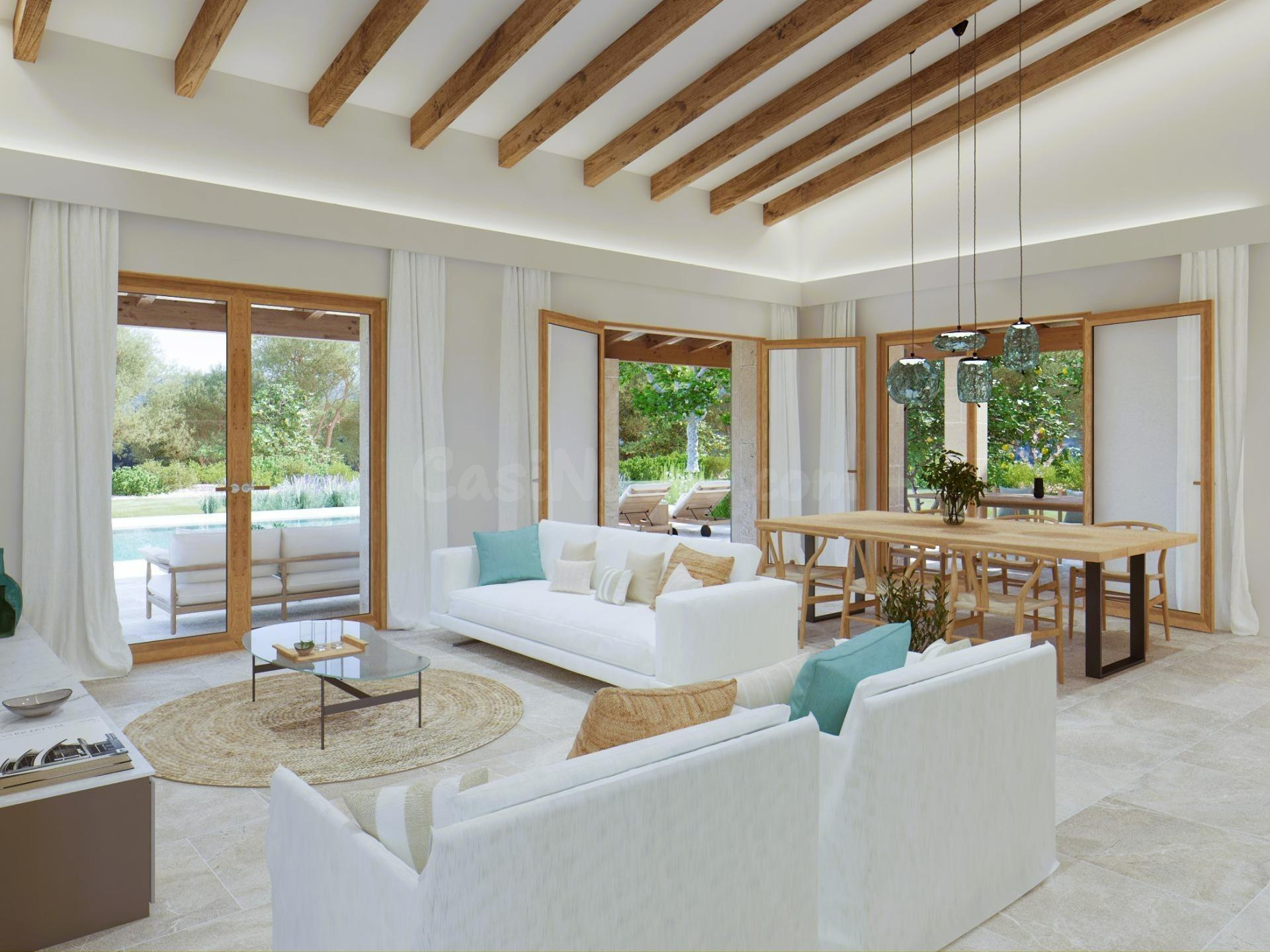 Casa Mallorquina de Campo con Cuatro Hectáreas de Terreno a  - foto 4