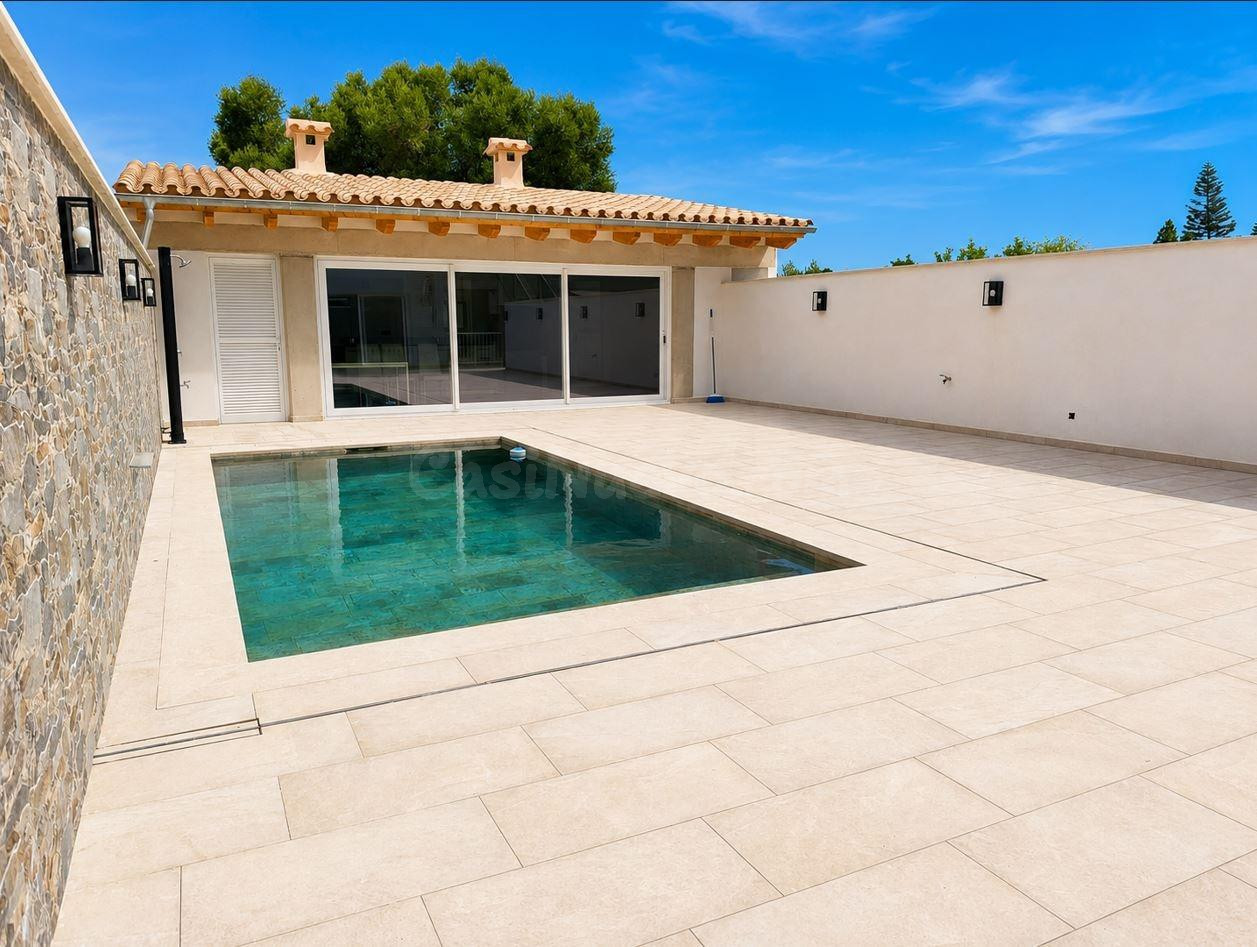 Planta baja reformada con piscina, garaje y zona de barbacoa en Llubí - foto 4