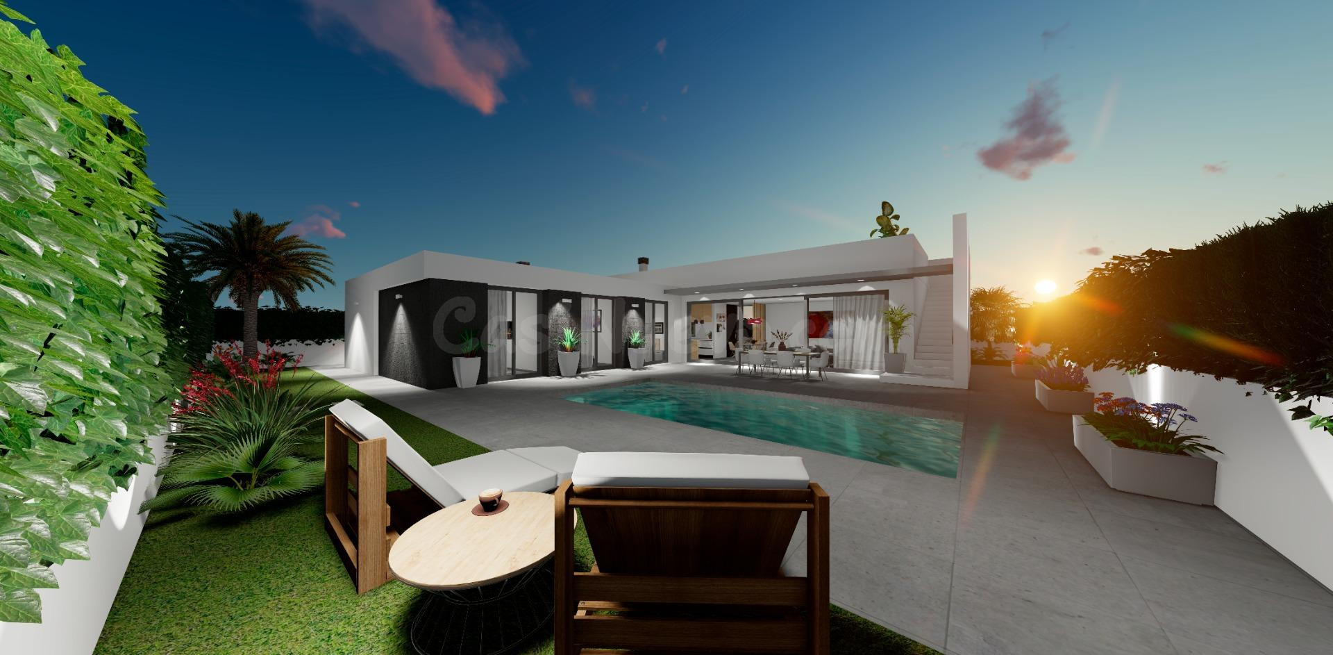 Villa, con piscina propia y vistas. 3 dormitorios, en San Ju - foto 2