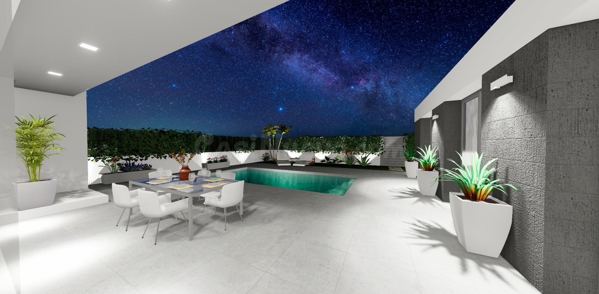 Villa, con piscina propia y vistas. 3 dormitorios, en San Ju - foto 5