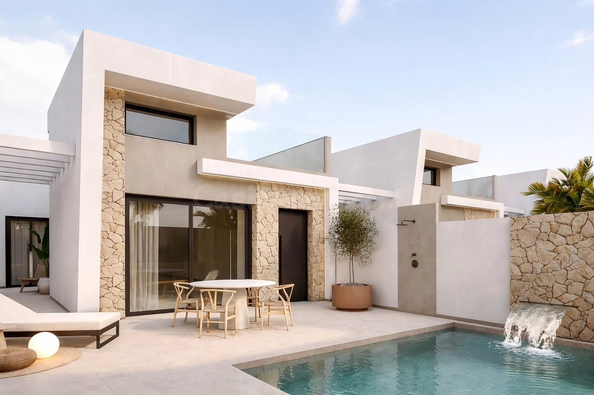 MODERNAS VILLAS DE OBRA NUEVA CON PISCINA PRIVADA Y SOLÁRIUM