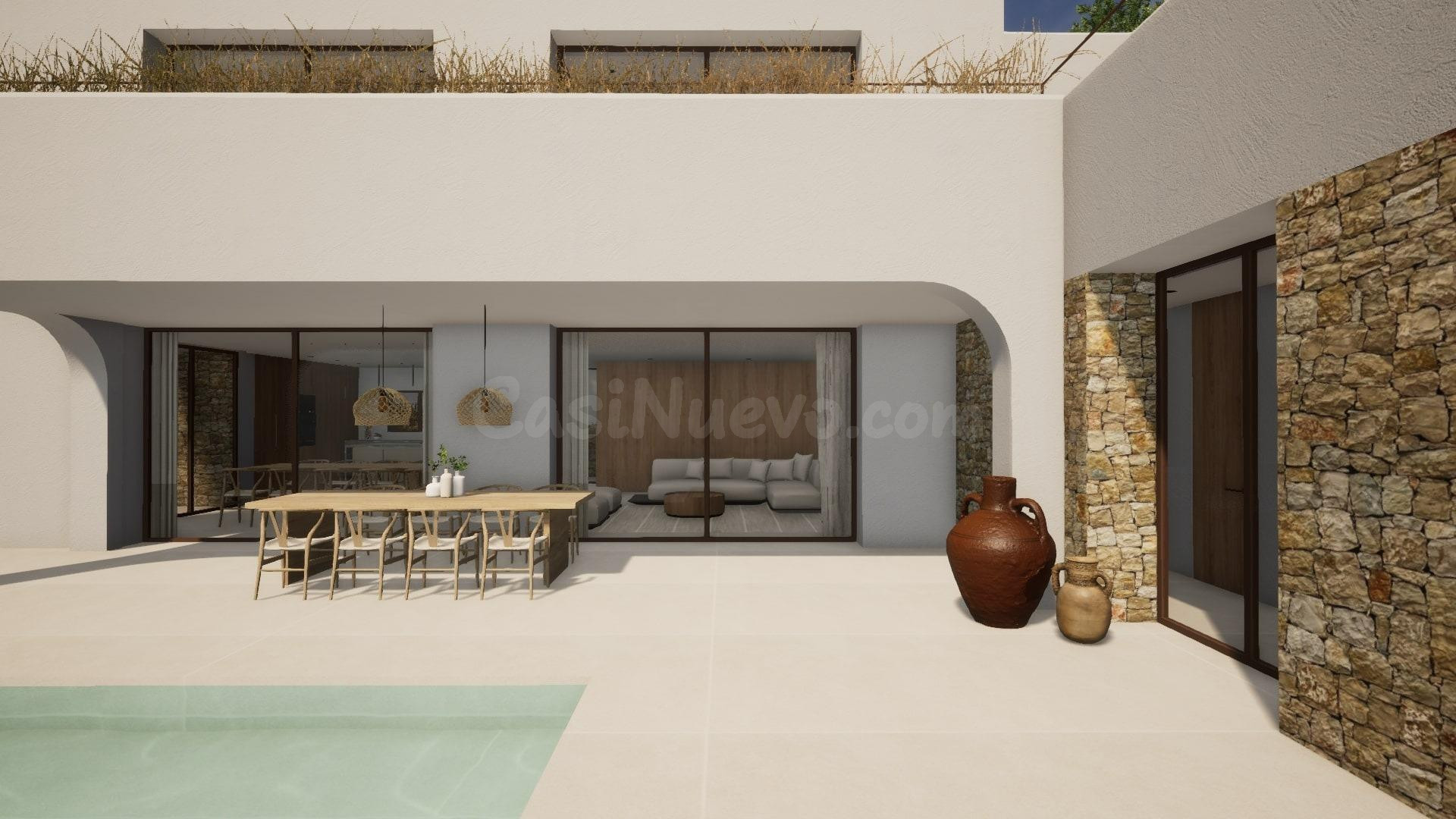 Villa 4 habitaciones 340m² en venta - Pla del mar - foto 3