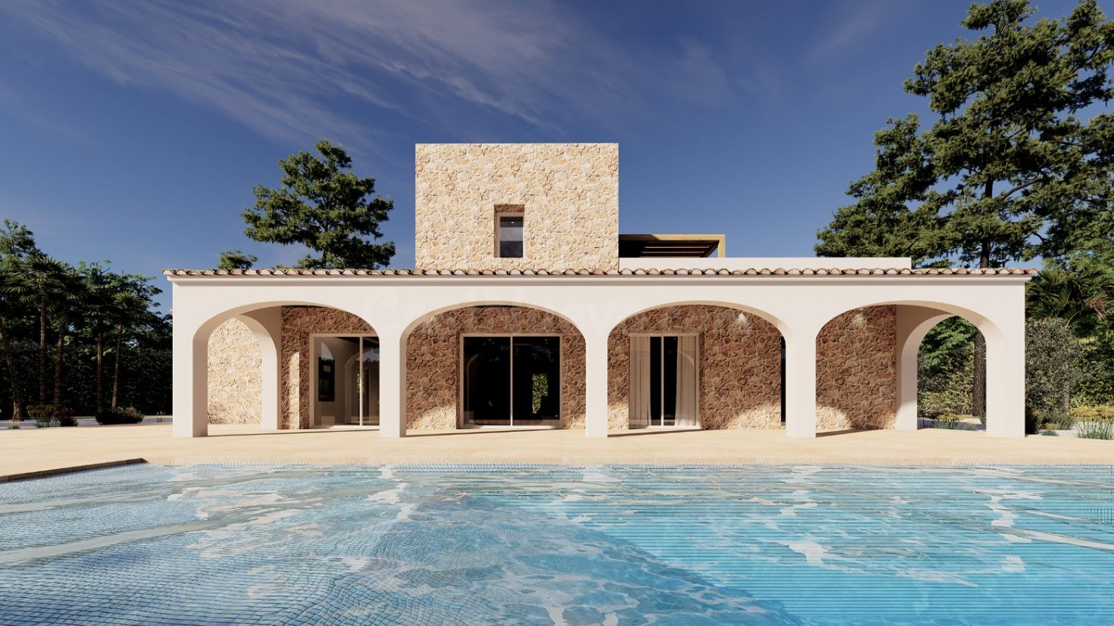 Finca rústica 3 habitaciones 305m² en venta - Benissa pueblo