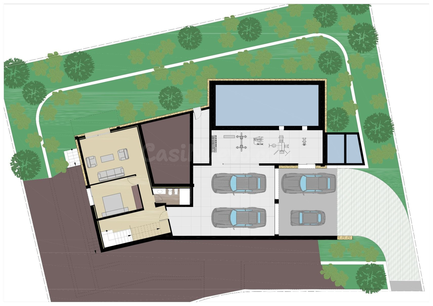 Villa 3 habitaciones 300m² en venta - Montañar I - foto 5