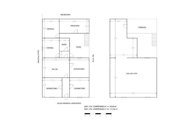 Se vende casa Adosada OKUPADA en General Moscardo 24 Alguaza - foto 3