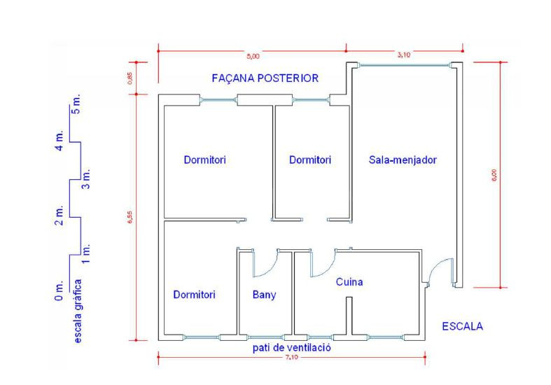 Se vende Piso OKUPADO en Alfons XII 778 de Badalona, Barcelo - foto 3