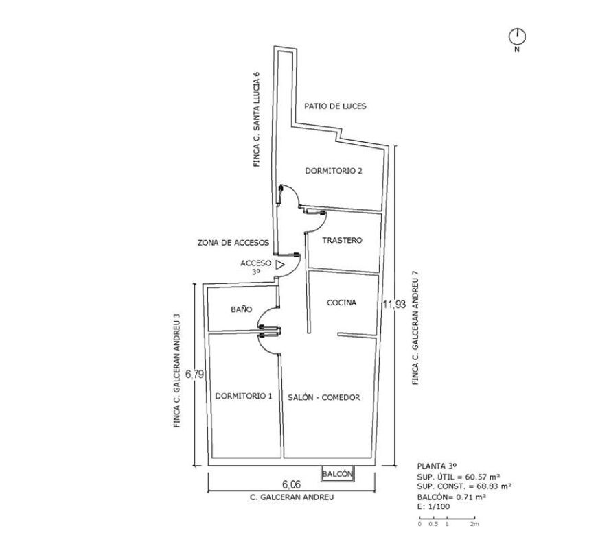 Se vende Piso OKUPADO en Calle Galceran Andreu 5 Manresa, (B - foto 3
