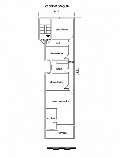 Se vende Piso OKUPADO en Calle Germa Joaquim 133 Terrassa, ( - foto 3