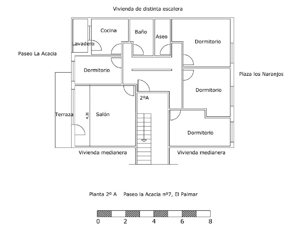 Se vende Piso OKUPADO en Paseo Acacias 7, Murcia. - foto 3