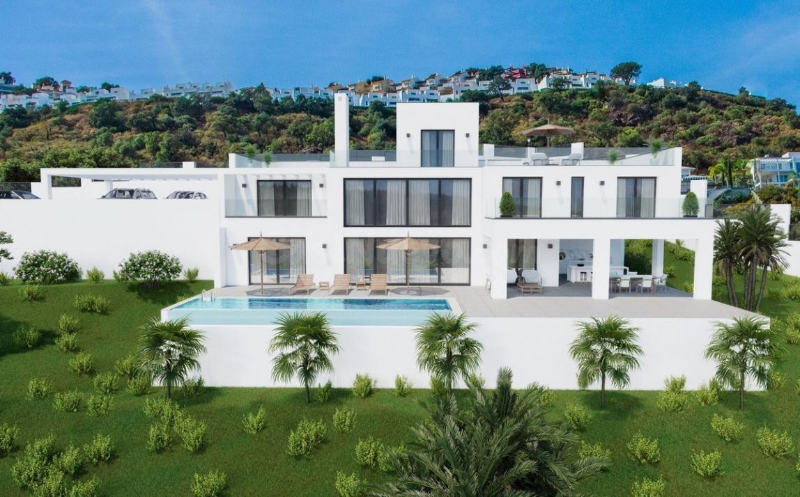 Villa de lujo contemporánea en La Mairena con vistas panorámicas