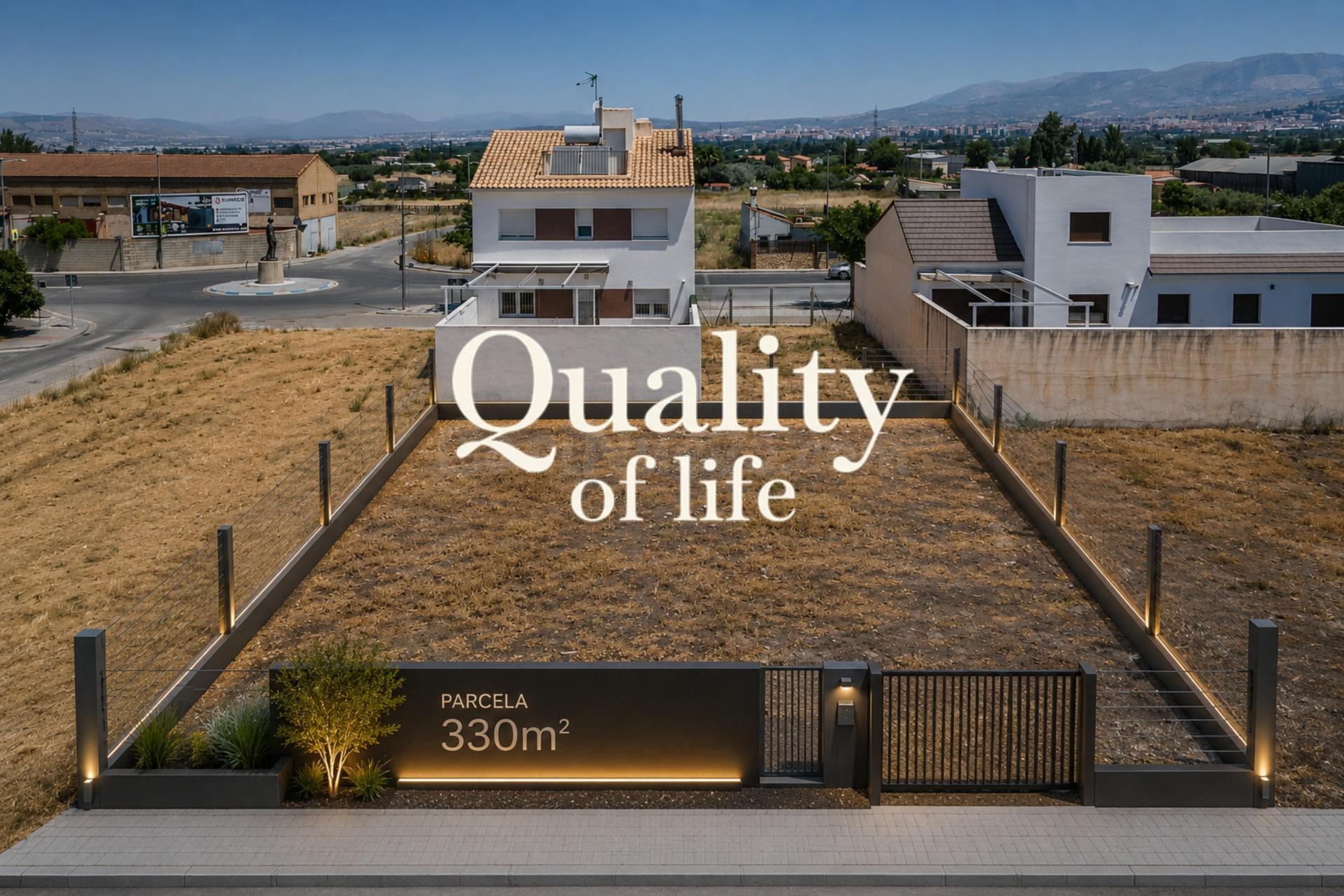EXCELENTE SOLAR URBANO EN EL VIAL DE CHURRIANA DE LA VEGA – 