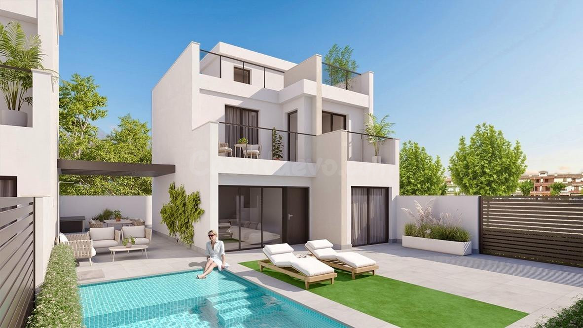 Villa 3 habitaciones 150m² en venta - Los Narejos