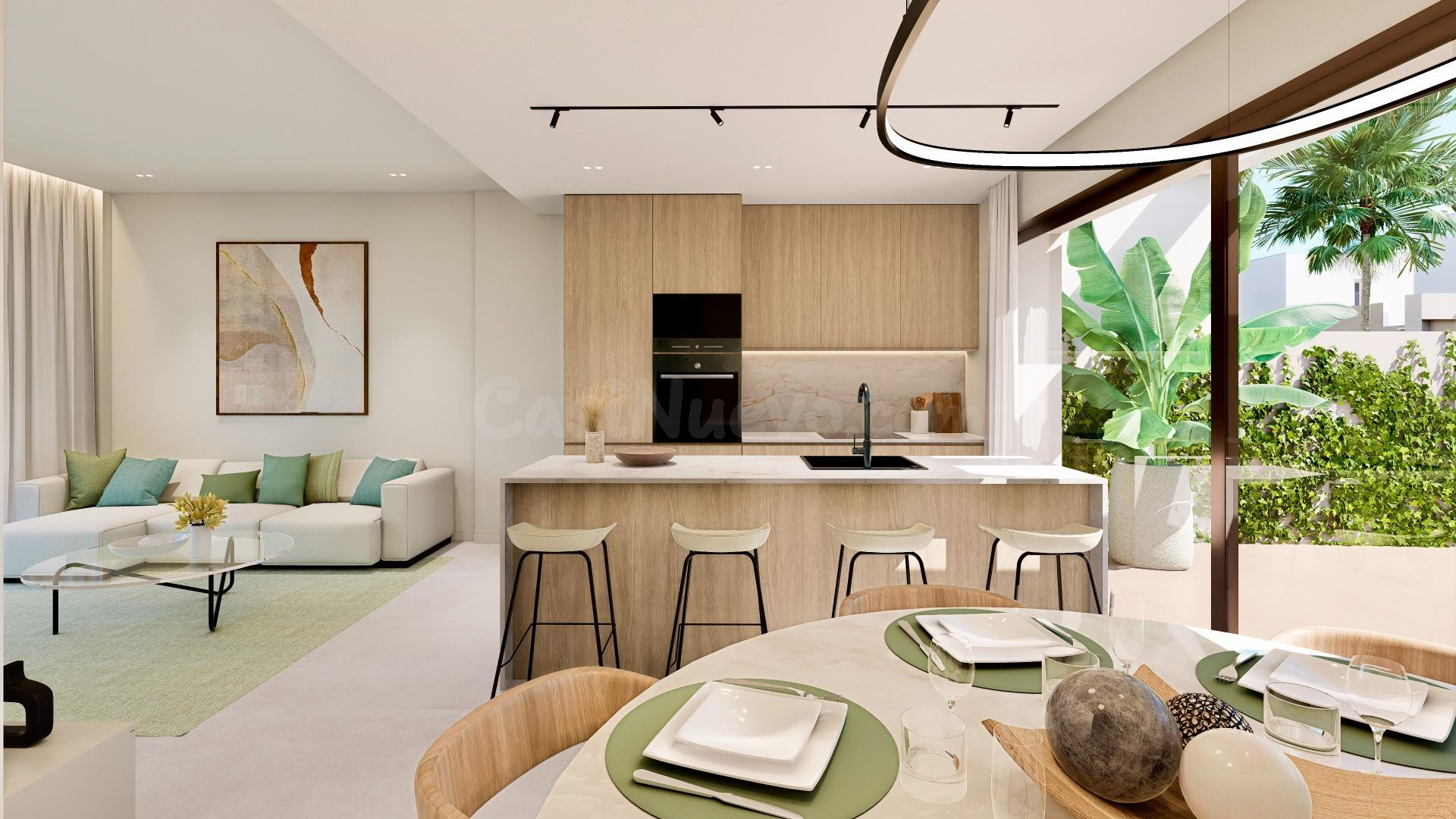 Villa de 3 dormitorios con orientación sur, solárium y pisci - foto 2