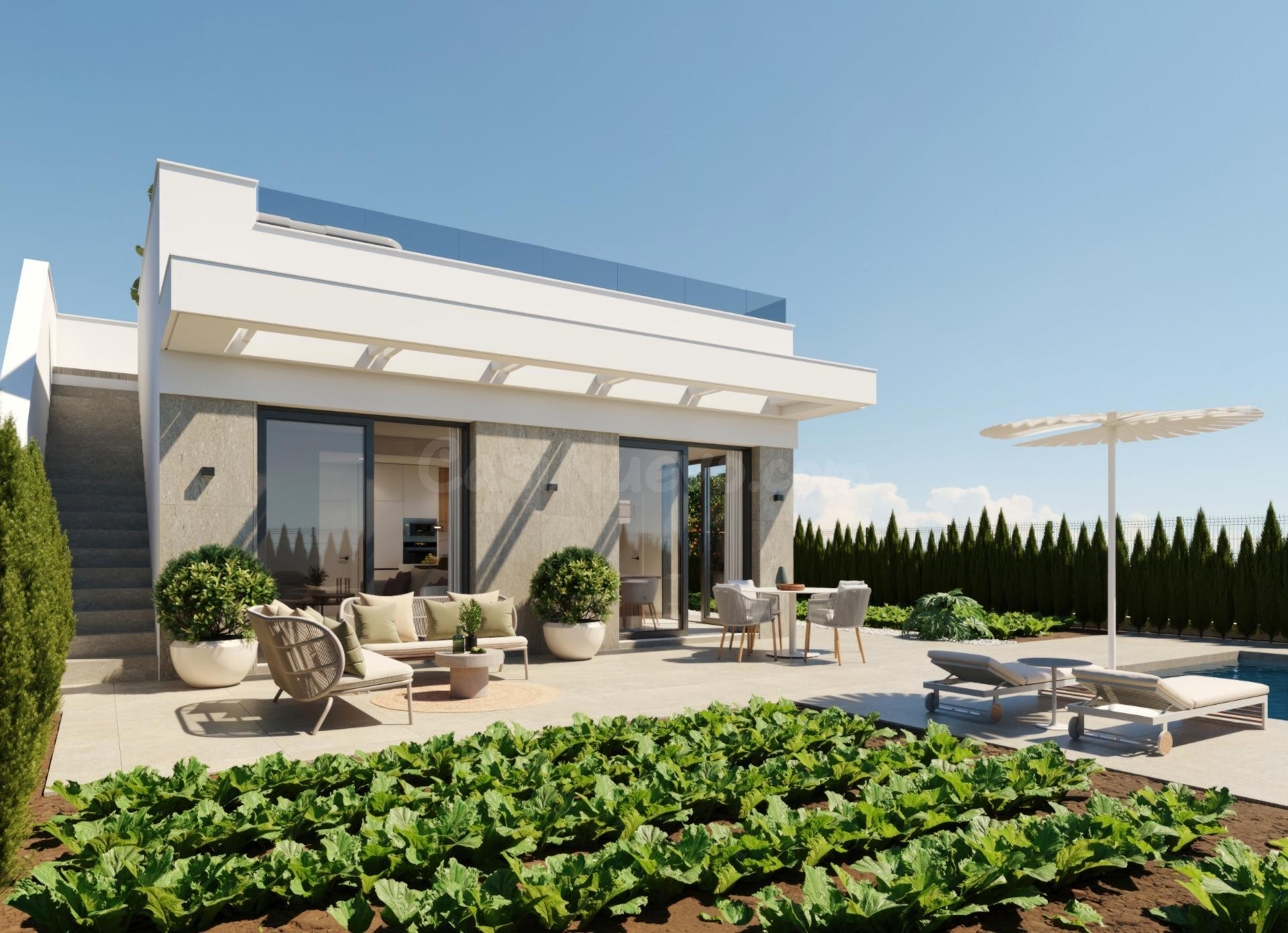 Un proyecto unico en Hacienda de Alamo - villas de 3 dorms e
