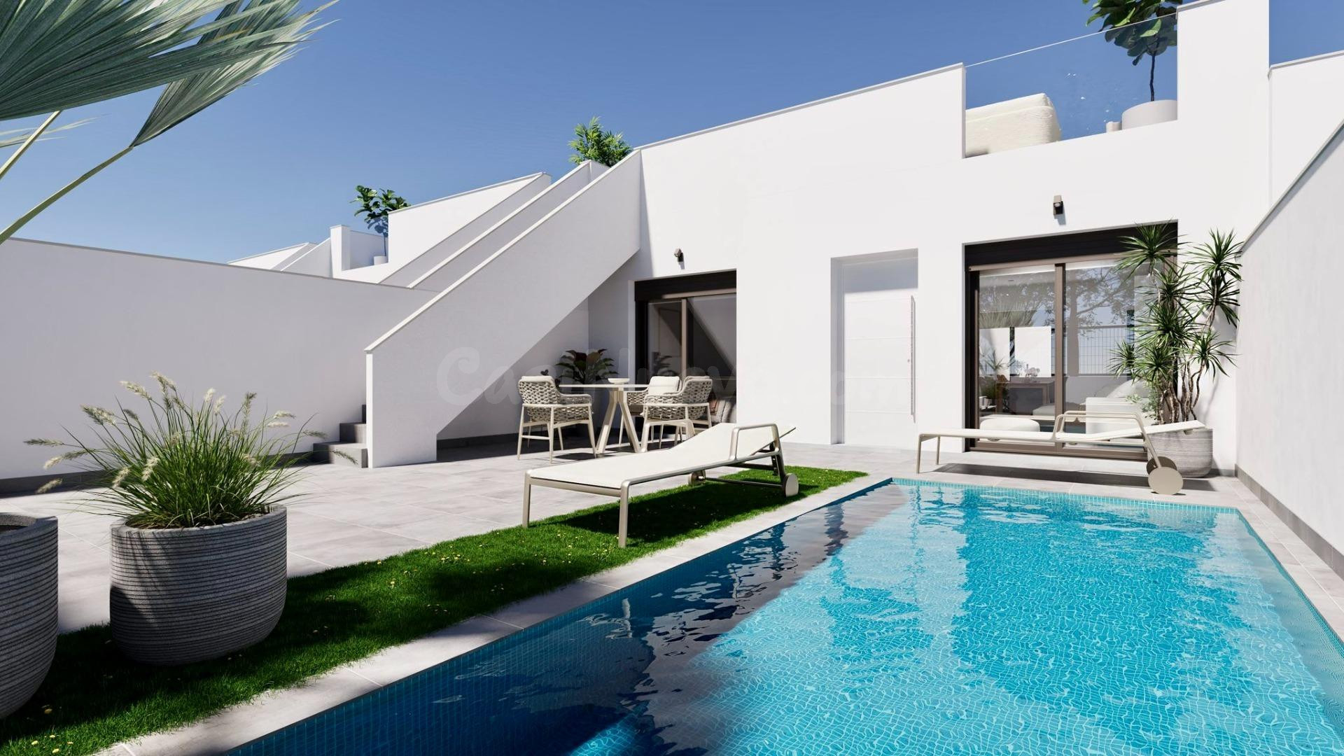Excelente área para una maravillosa villa de 2 dormitorios con piscina - Villa Universo