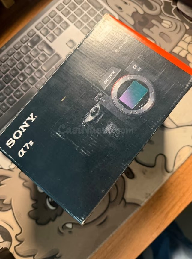 Cámara Sony A7 III con zoom 28-70mm en Valencia