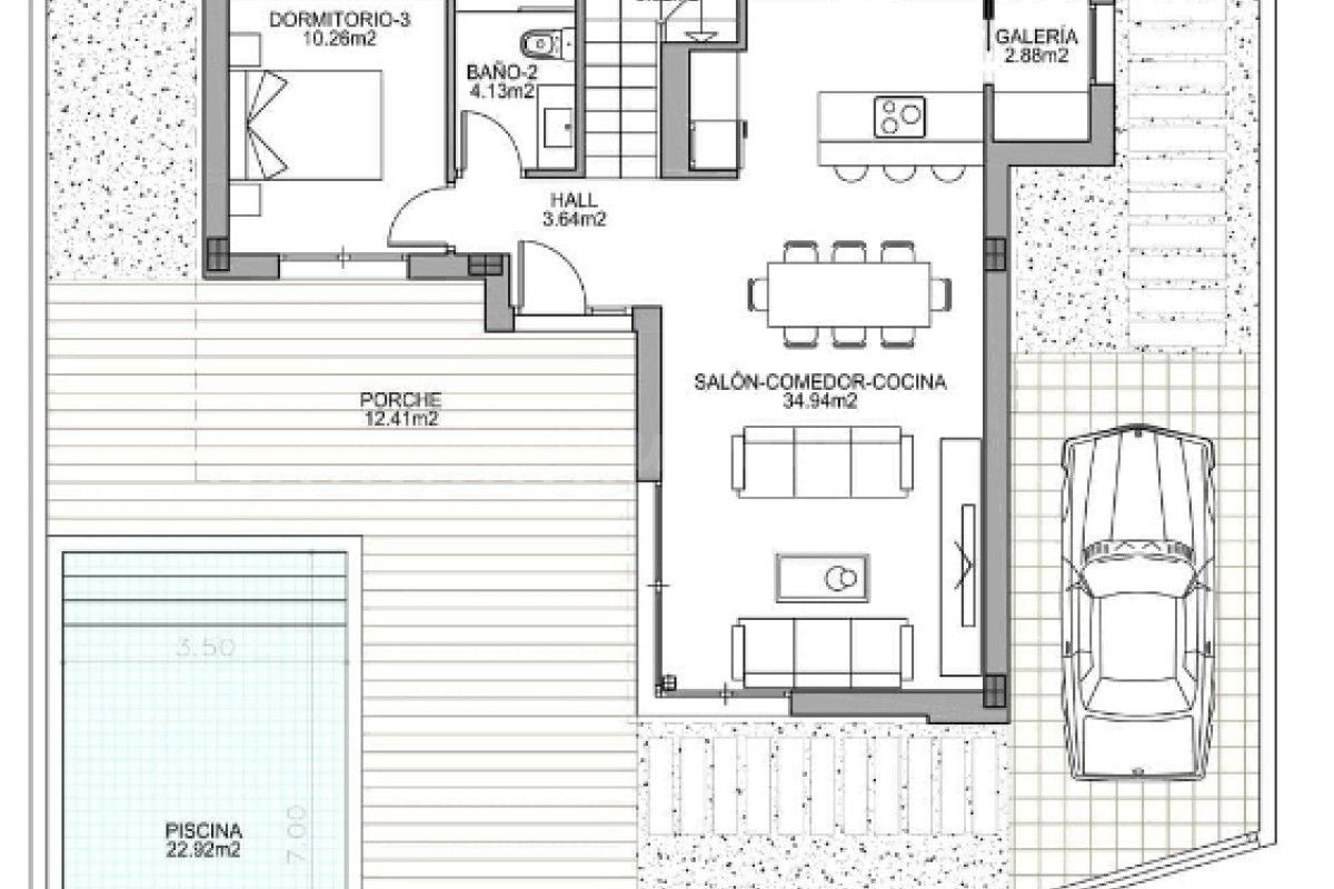 Villa 3 habitaciones 134m² en venta - Pueblo 4 - foto 2