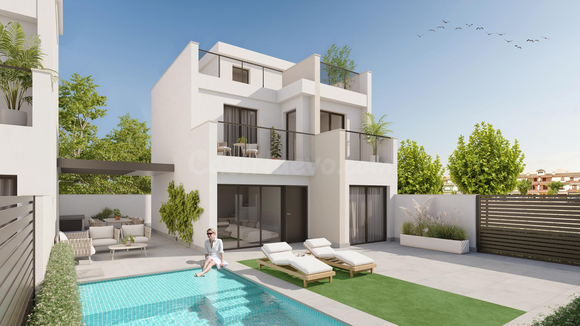 Villa 3 habitaciones 269m² en venta - Los Narejos-Punta Cale - foto 5