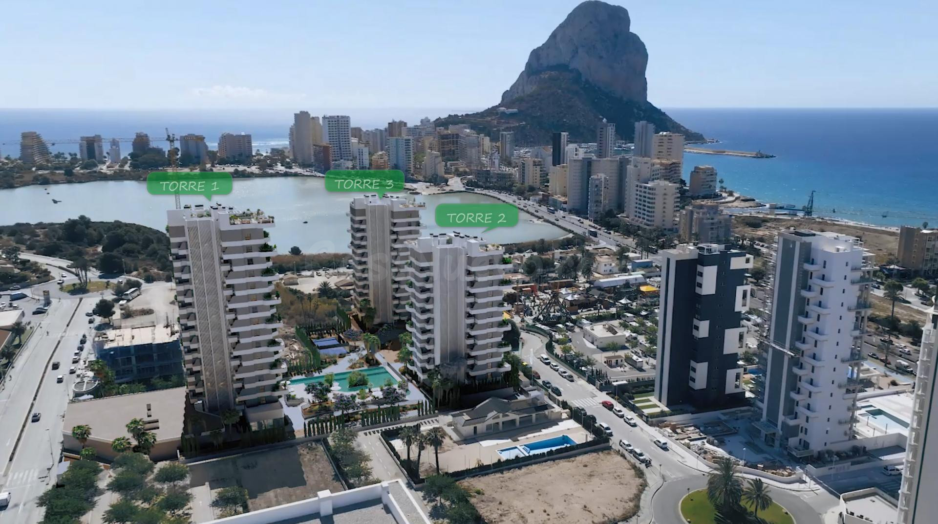 Apartamento 3 habitaciones 126m² en venta - Calpe