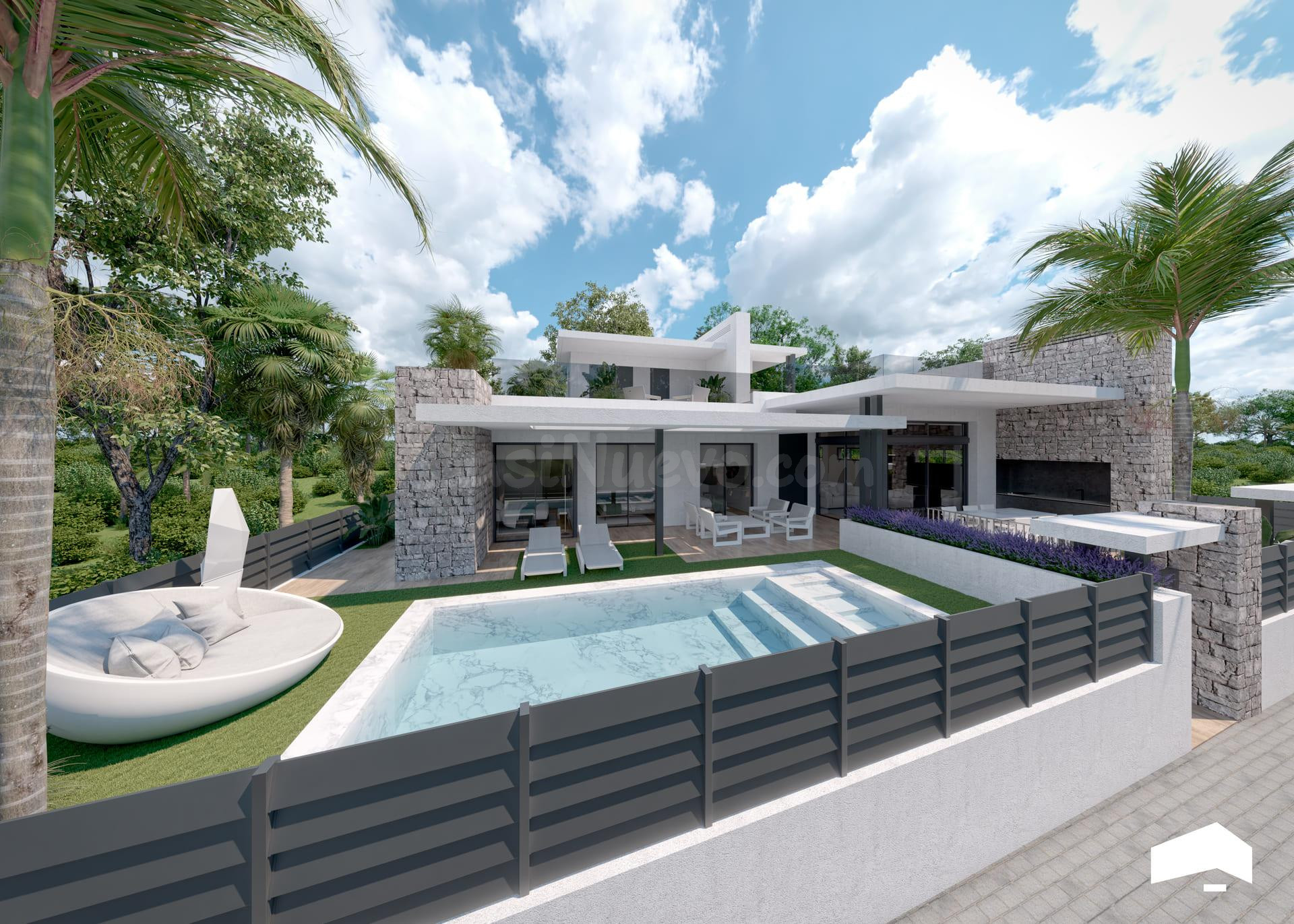 Villa 3 habitaciones 321m² en venta - Dolores de Pacheco-San