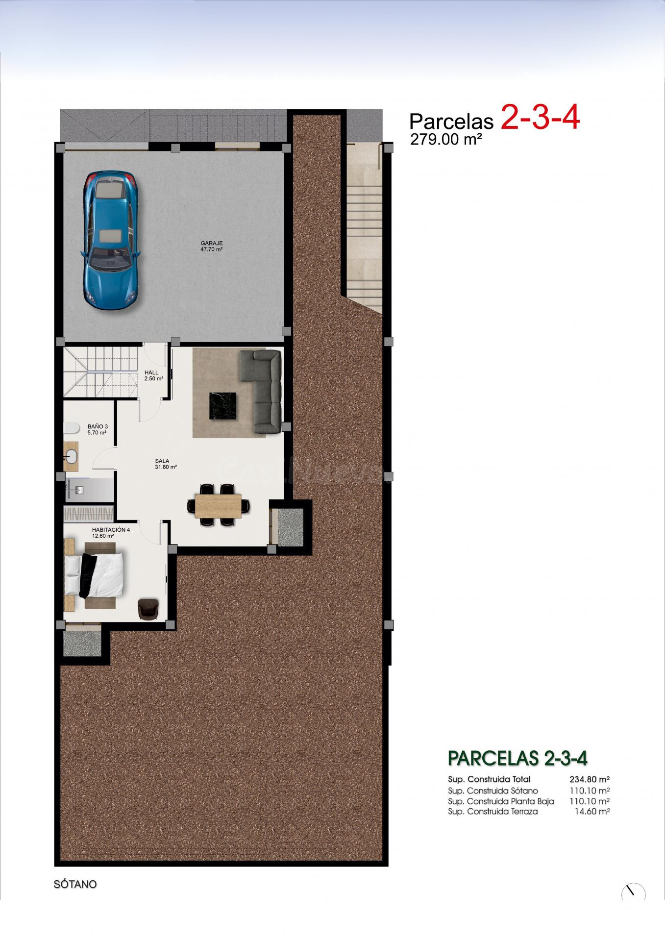 Villa 3 habitaciones 234m² en venta - Centro de la Ciudad Qu - foto 4