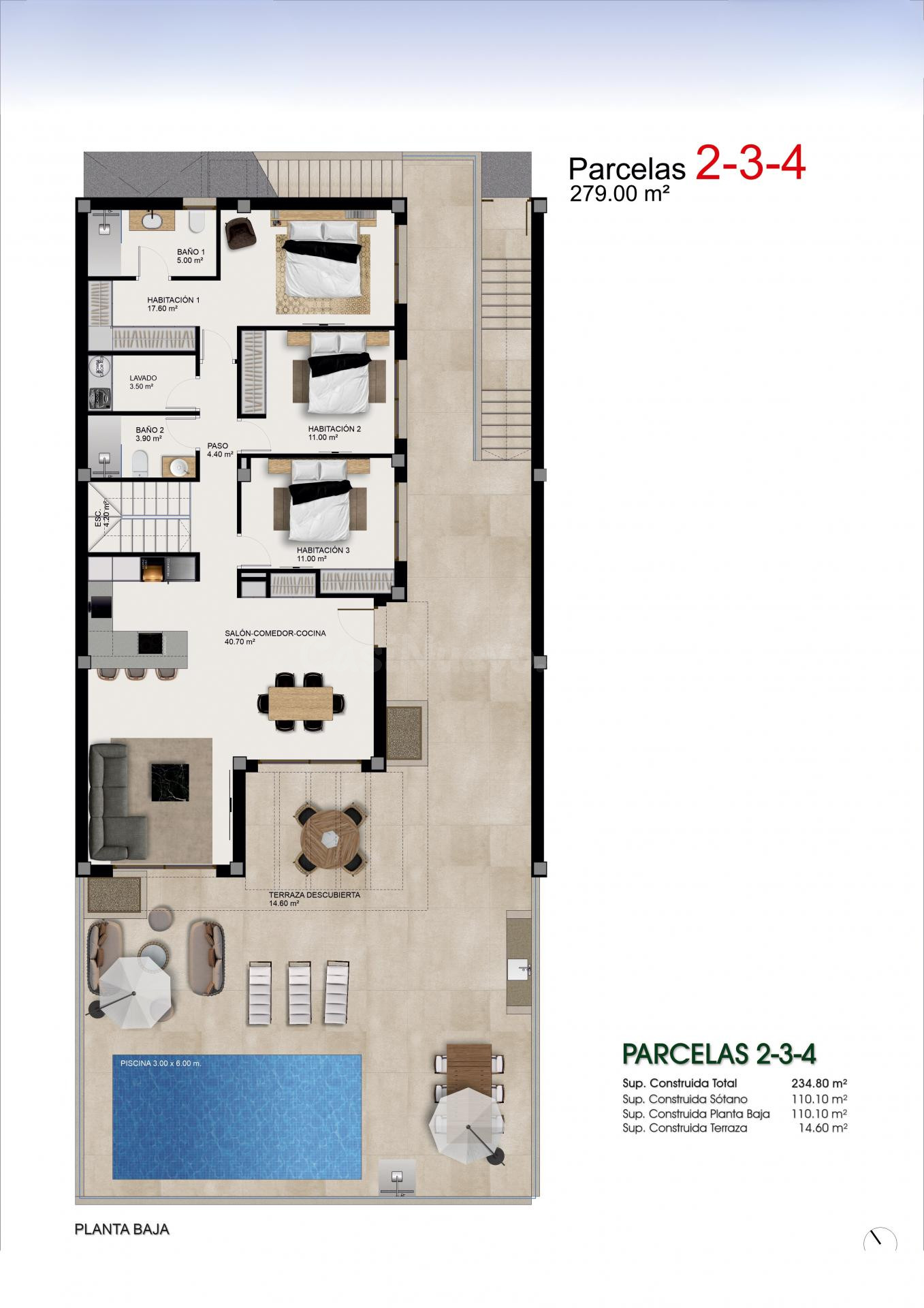 Villa 3 habitaciones 234m² en venta - Centro de la Ciudad Qu - foto 5