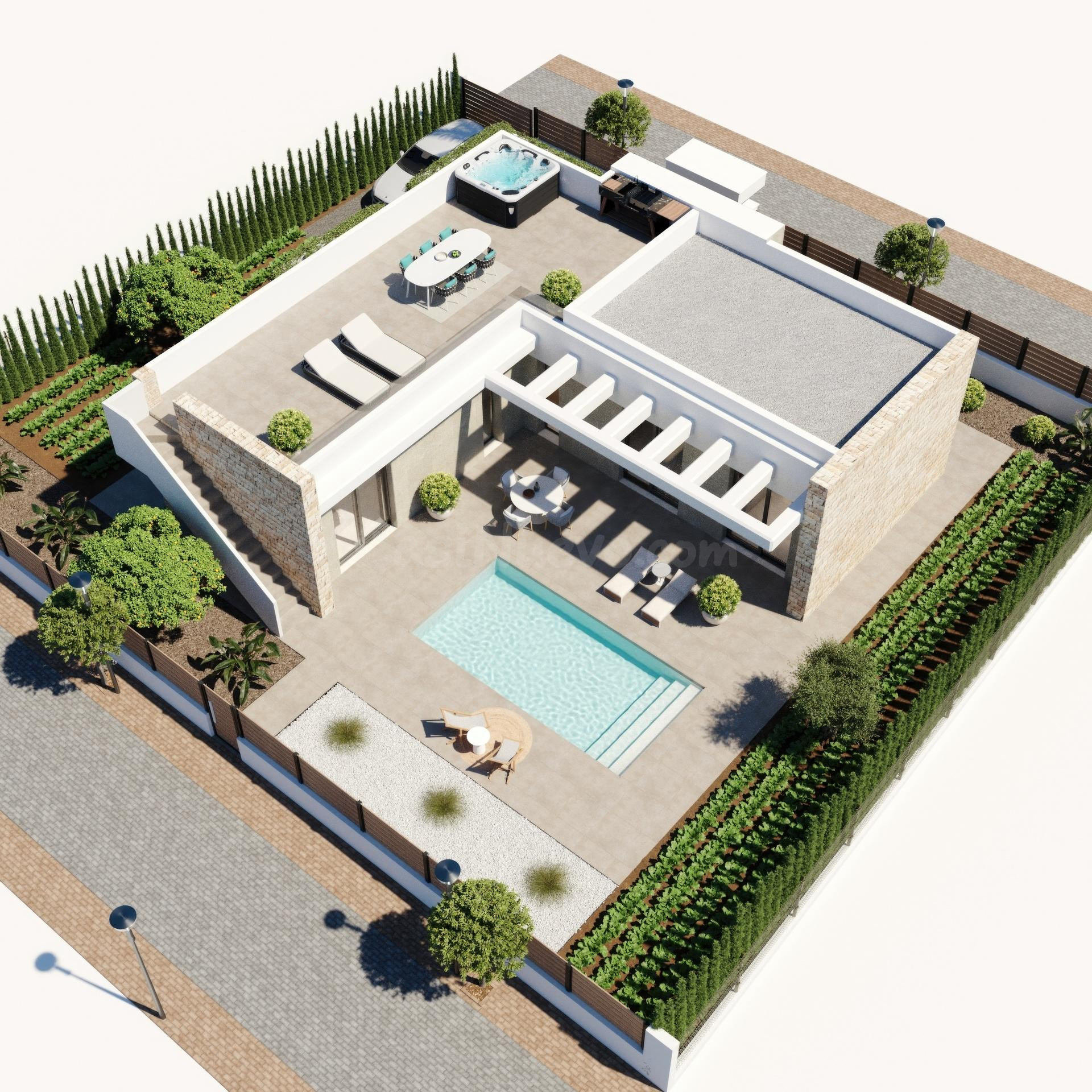 Villa 3 habitaciones 114m² en venta - Hacienda del Álamo Gol - foto 3
