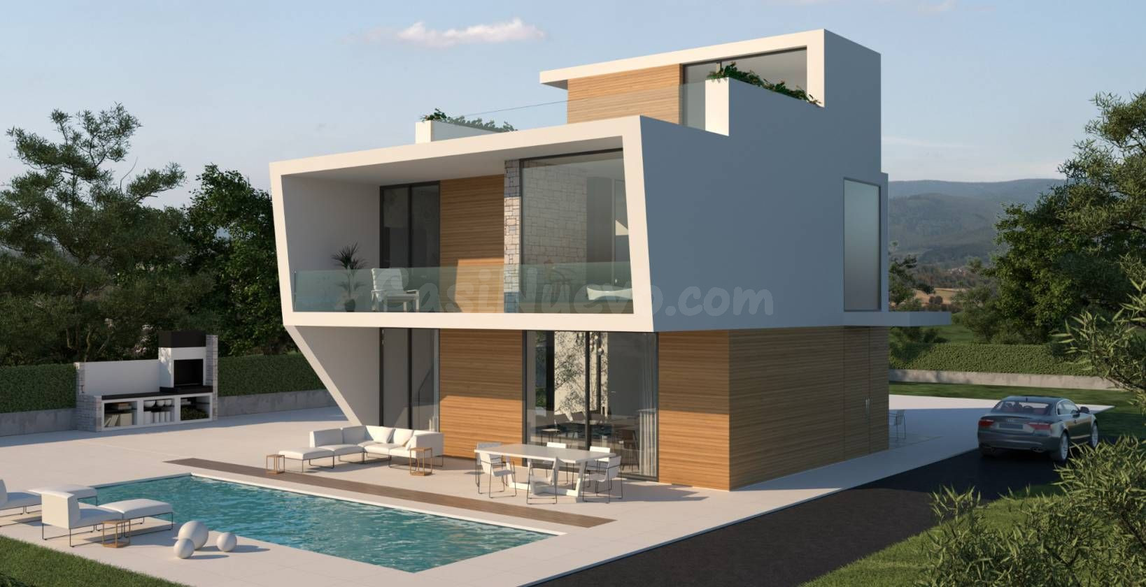 Villa 4 habitaciones 370m² en venta - Campoamor