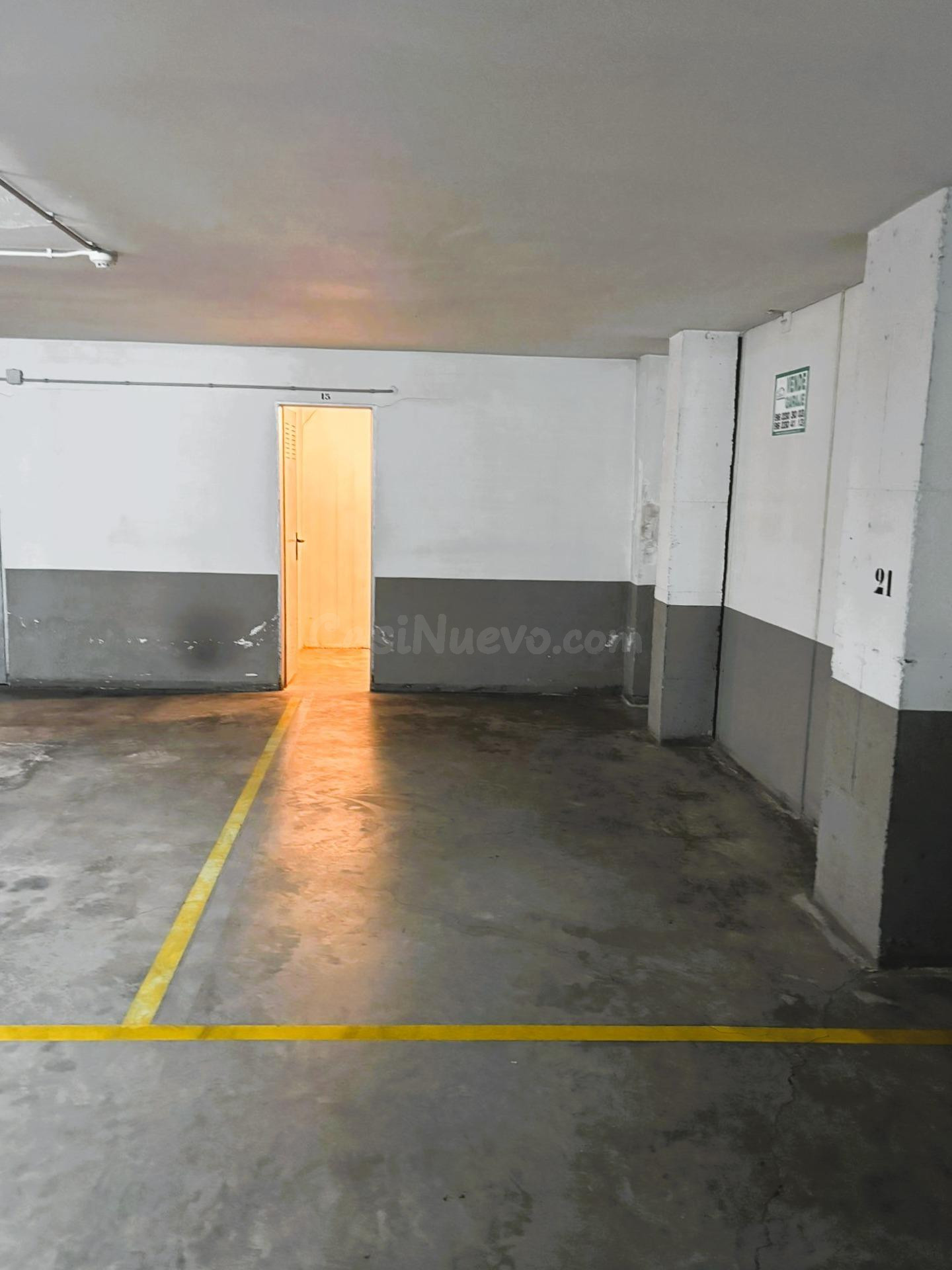 Plaza de garaje y trastero en alquiler en zona Capitán Gadea.