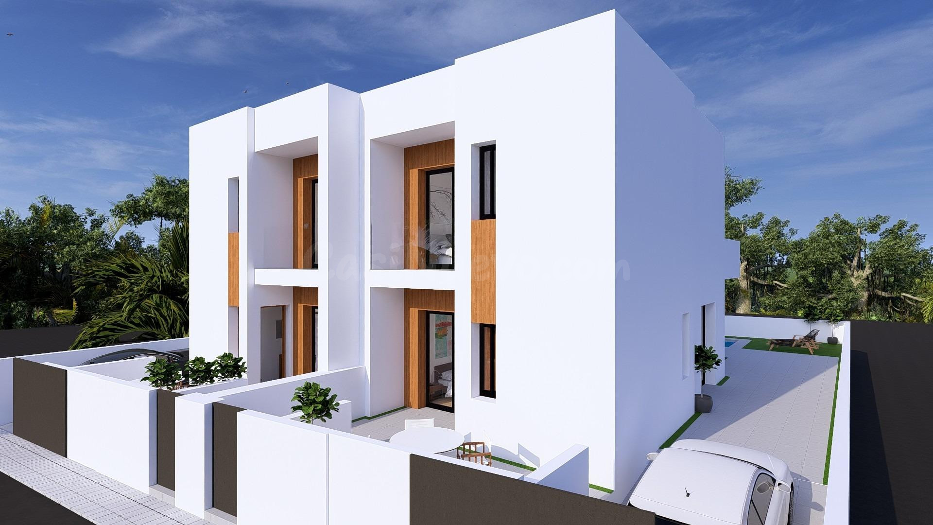 Villas pareadas de nueva construcción con piscina privada en Daya Nueva, Costa Blanca - foto 2