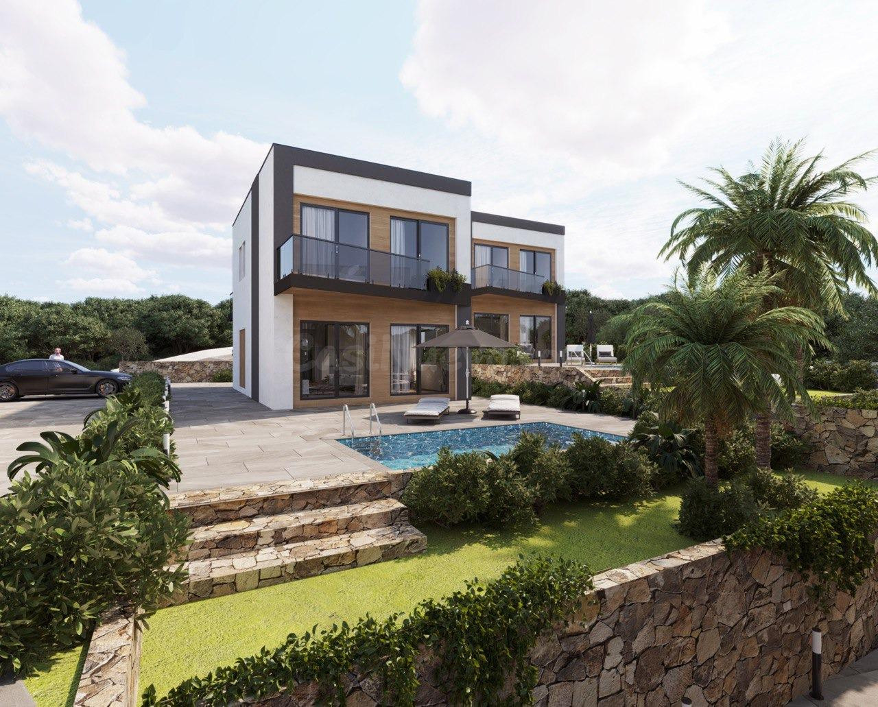 Villas modernas de nueva construcción en Finestrat con piscina privada cerca de Benidorm - foto 2
