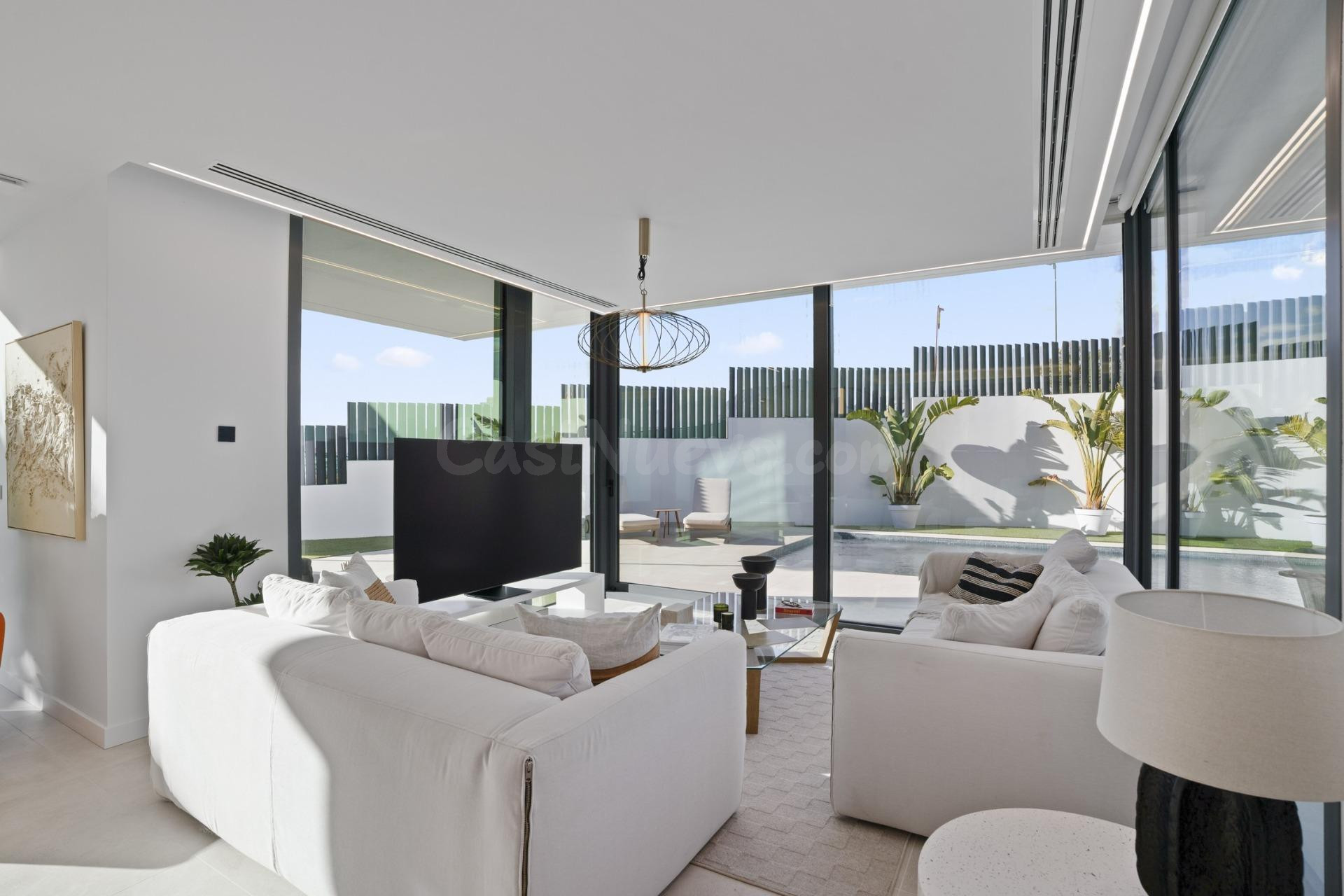 Villas de lujo de nueva construcción en Rincón de Loix, Benidorm, con piscina privada - foto 5