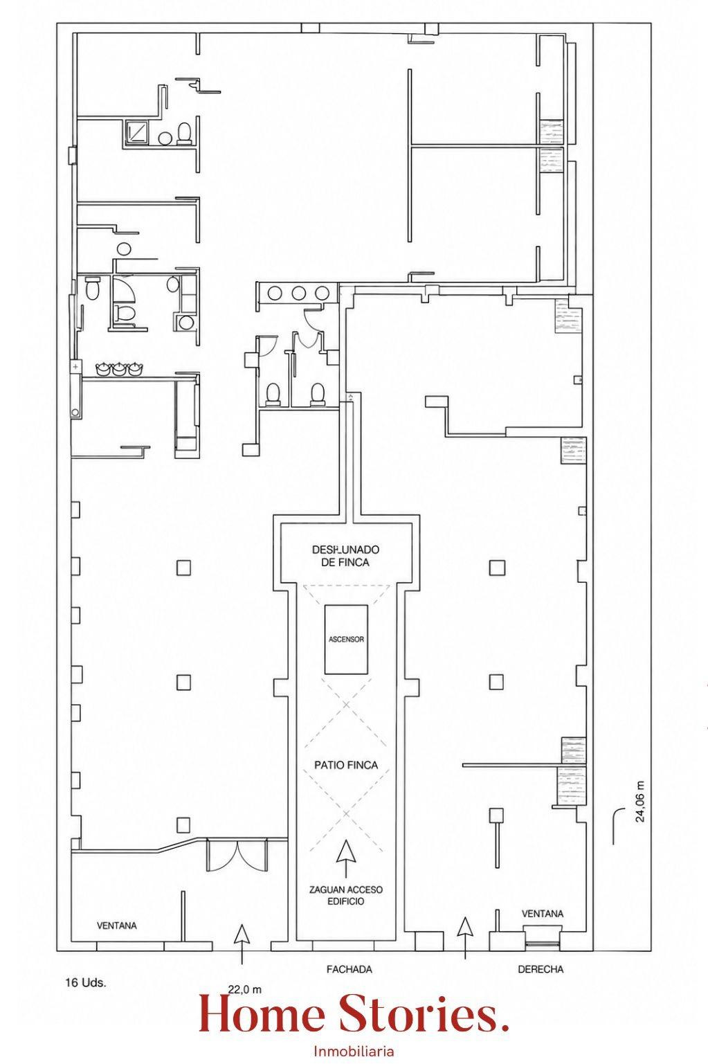 Local comercial 440m² en alquiler - Mestalla
