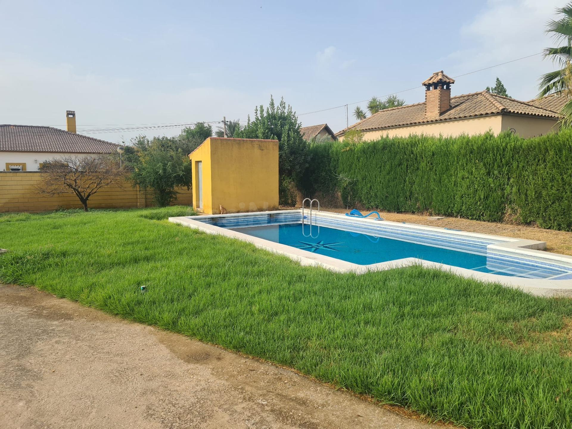 Chalet con piscina, apartamento independiente y 2.000 m2 de parcela en Urbanización Las Pitas – El Higuerón ( NO HIPOTECABLE ) - foto 3