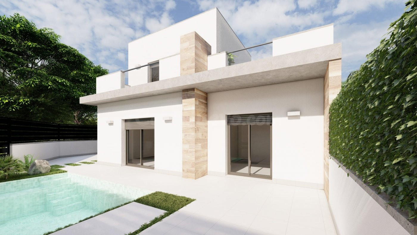 VILLAS PAREADAS DE OBRA NUEVA EN ROLDAN - foto 2