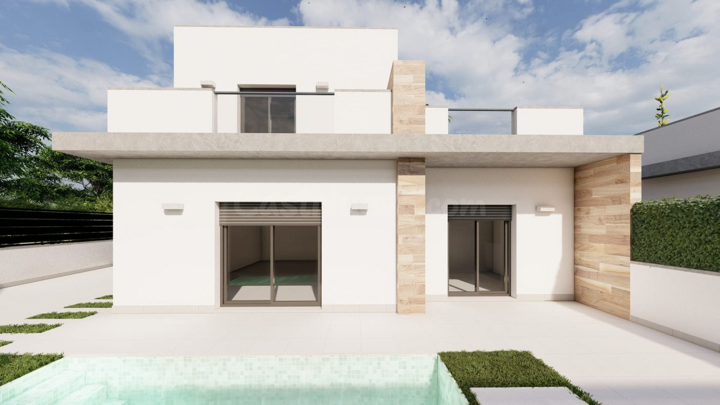 VILLAS PAREADAS DE OBRA NUEVA EN ROLDAN - foto 3