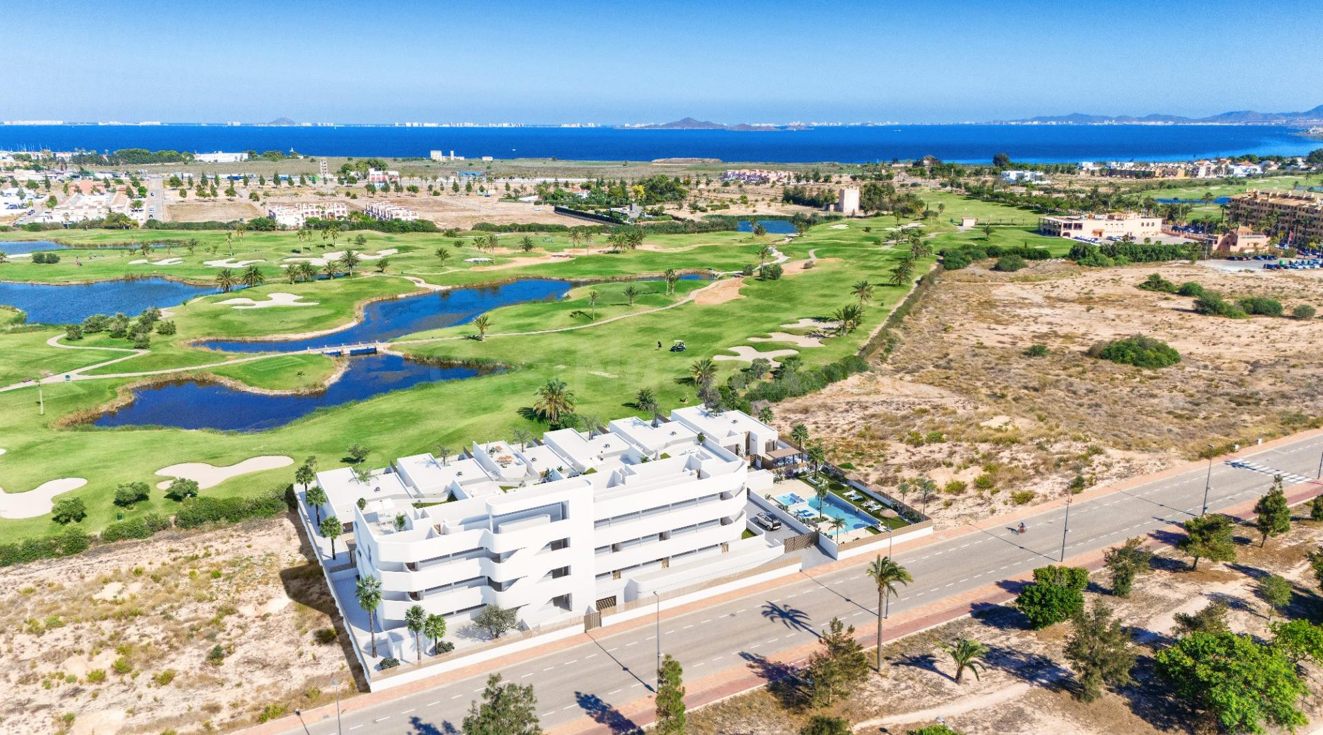 Complejo residencial de nueva construcción en Los Alcázares