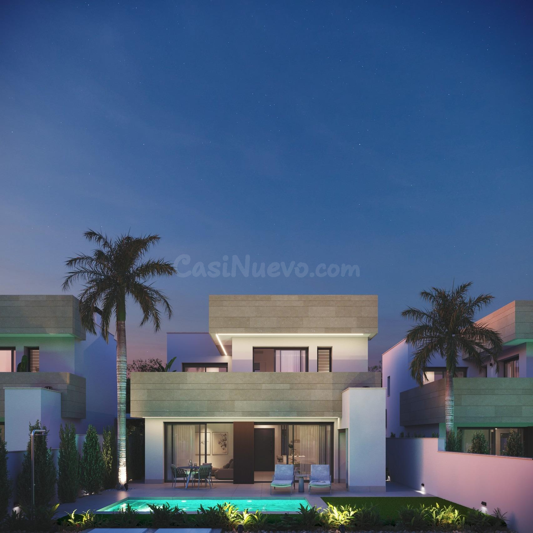 Modernas villas de nueva construcción cerca de la playa en S - foto 5
