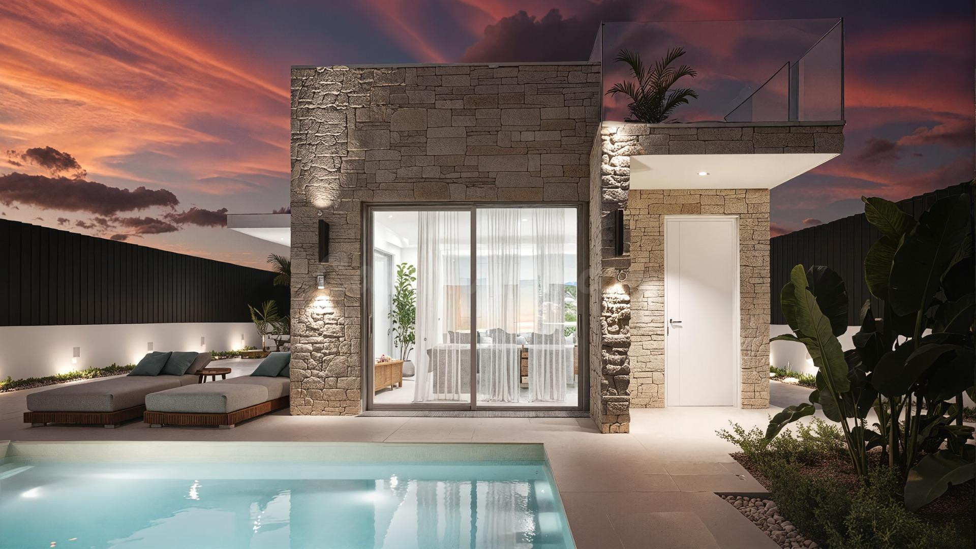 Exclusivas villas de nueva construcción con piscina privada  - foto 3