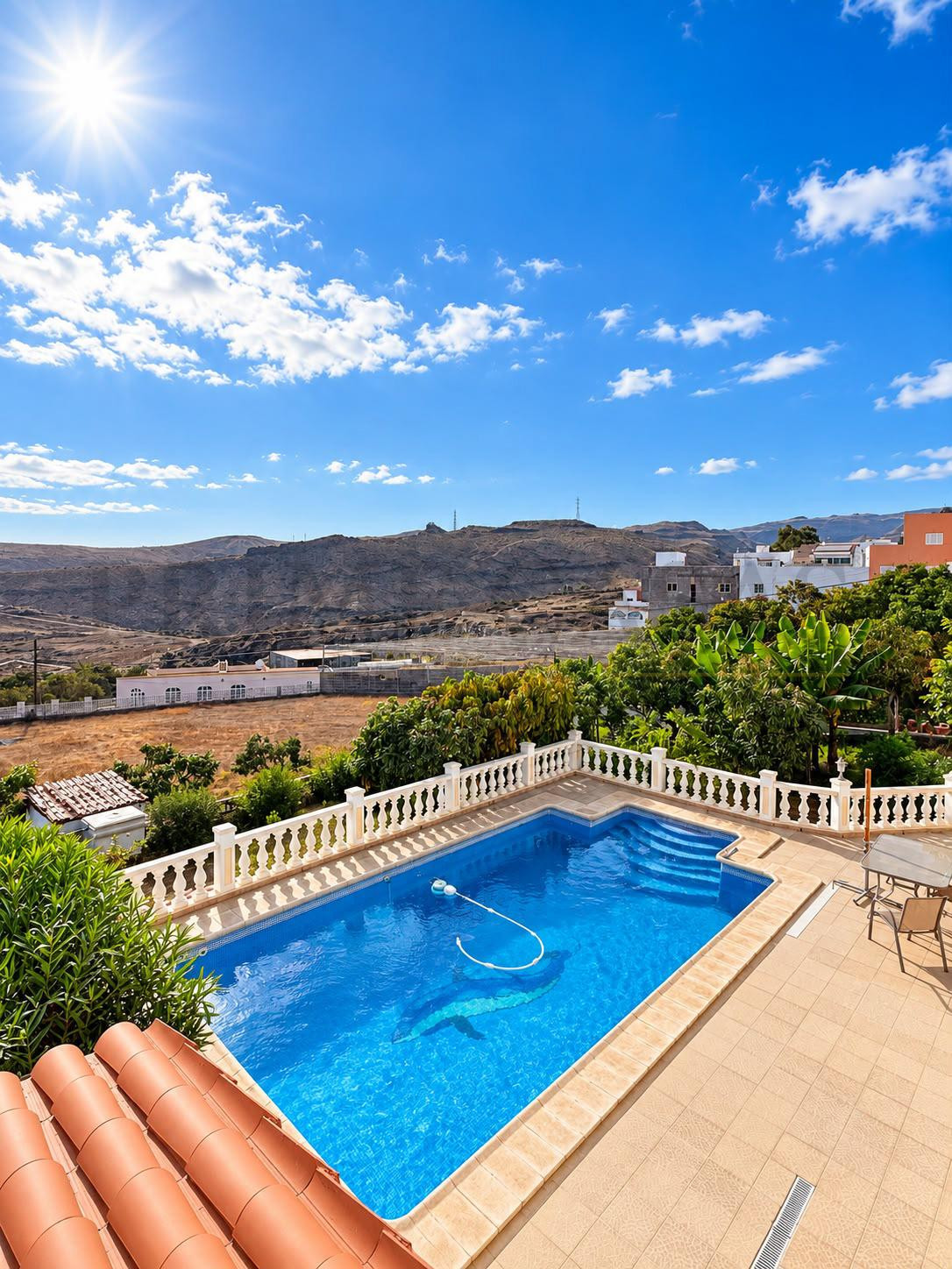 ALQUILER MONTAÑA LA DATA CON PISCINA Y TERRAZA