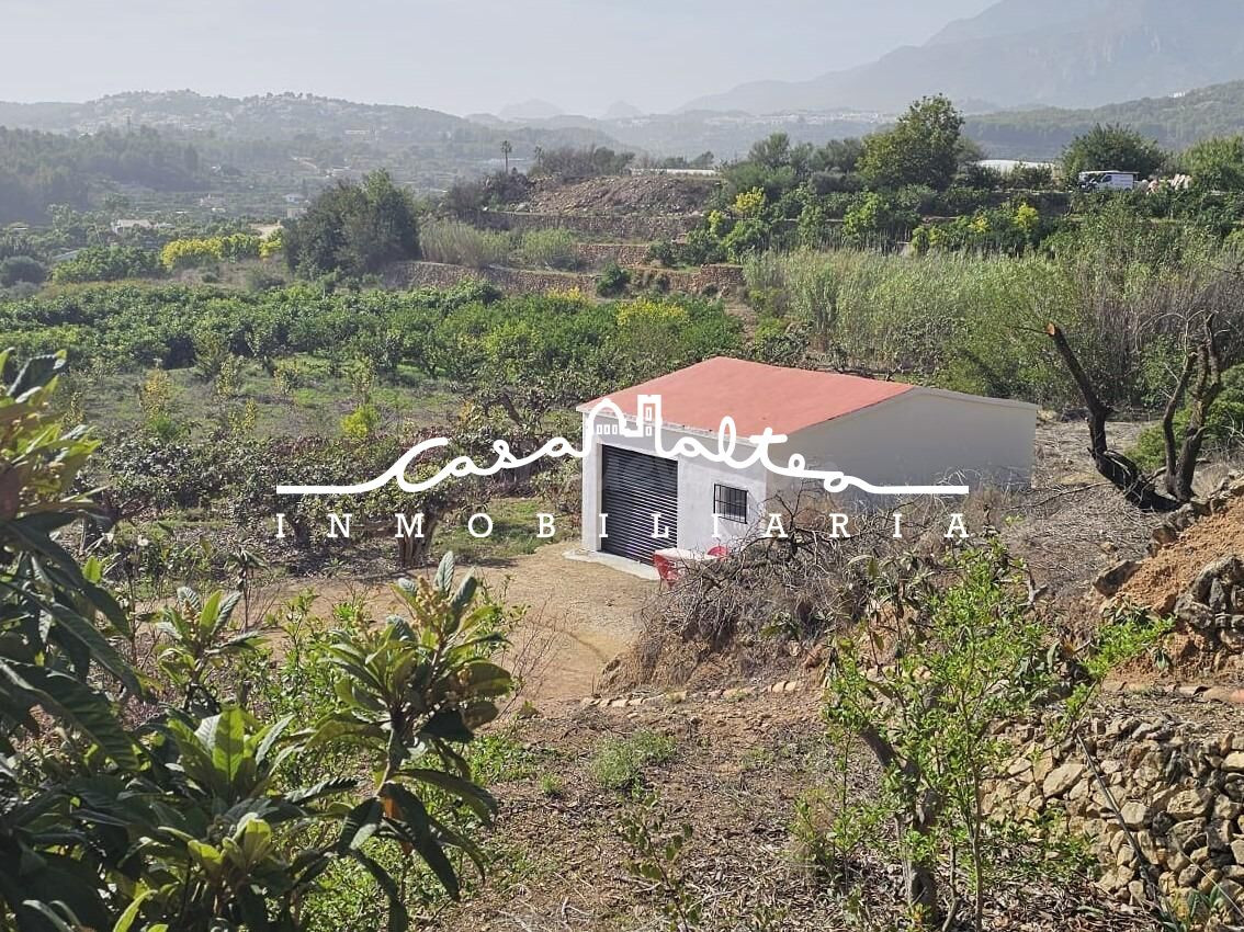 Venta de casita rustica con terreno