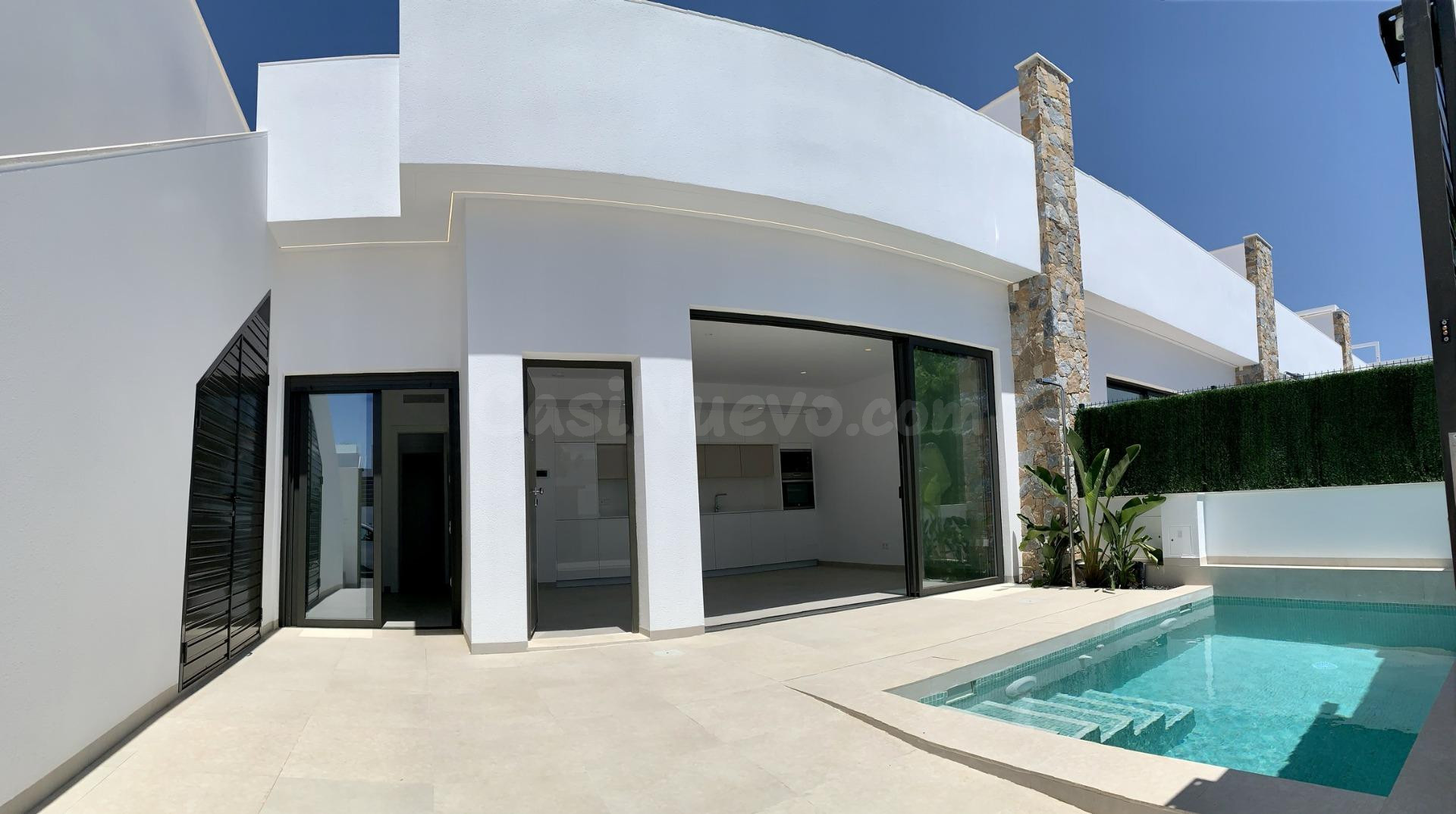 VILLAS PAREADAS DE OBRA NUEVA EN SAN JAVIER - foto 2