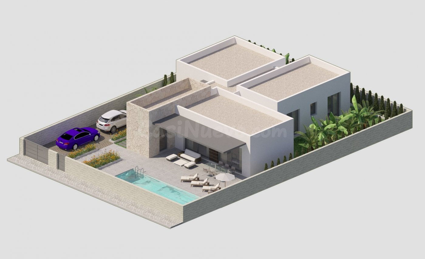 VILLAS MODERNAS DE OBRA NUEVA EN BENIJOFAR - foto 3