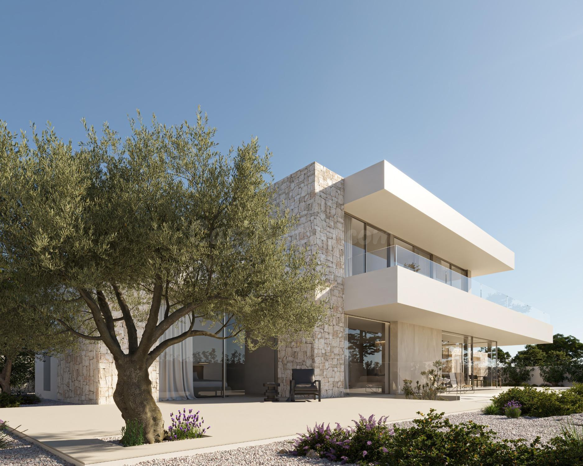 VILLA DE OBRA NUEVA EN MORAIRA - foto 2